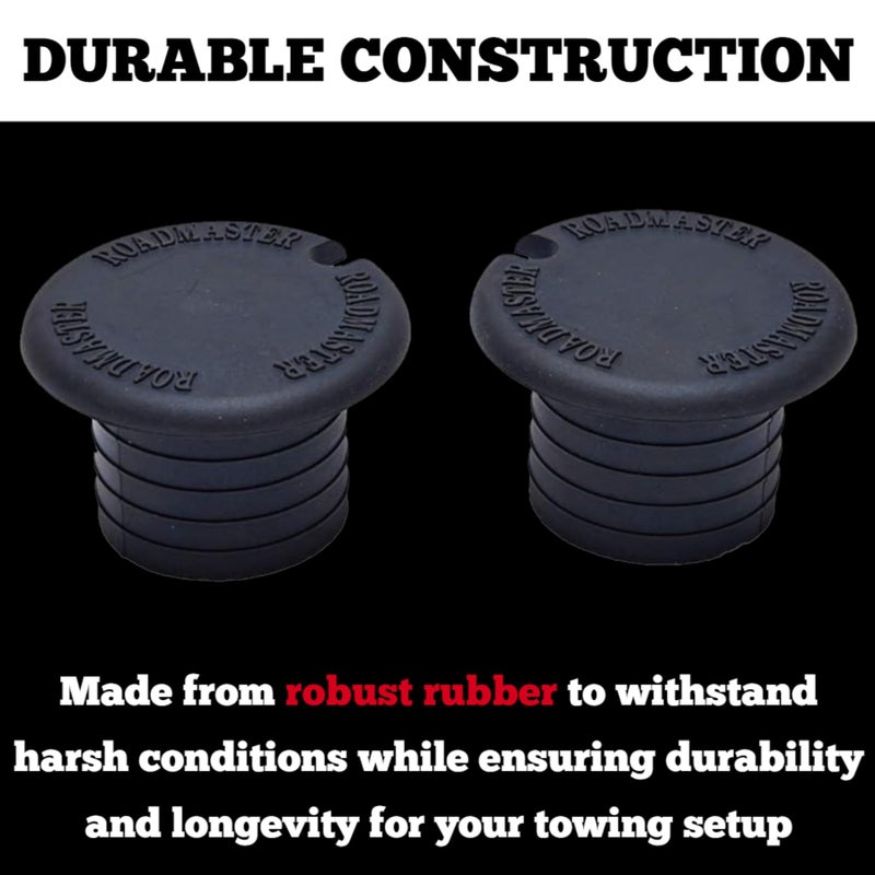 Roadmaster 210 Pair of Baseplate Plugs for 1-1/2" ID Tubes | Designed for EZ Twistlock Style Baseplates with Round Tubes | Replaces Baseplate Arms When Removed | - Image 4